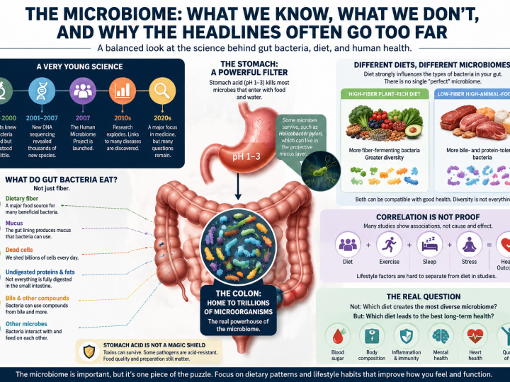 The Microbiome: What We Know, What We Don’t, and Why the Headlines Often Go Too Far