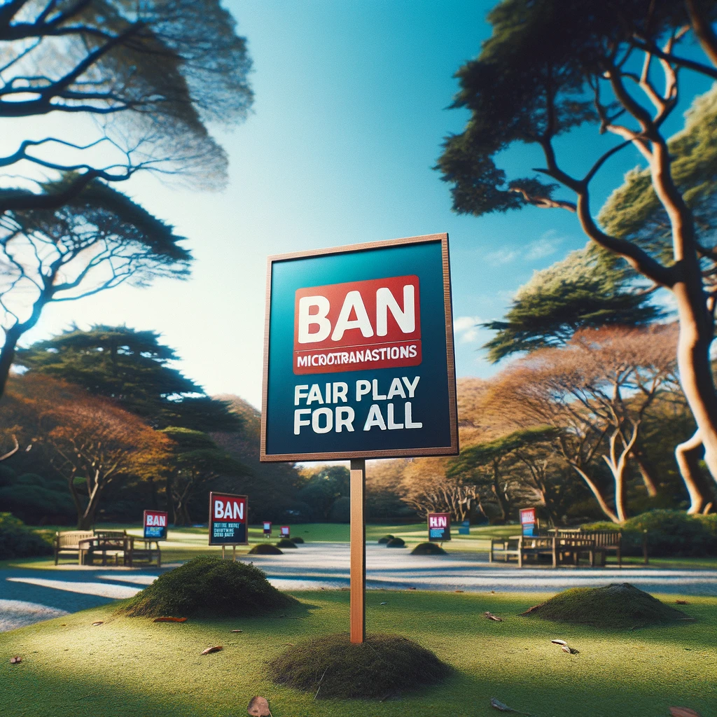 No More Exploitation: Our Campaign to Ban Microtransactions in Gaming