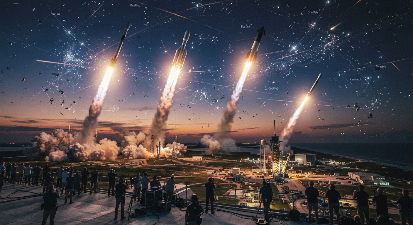 The Global Rocket Squeeze: Why SpaceX’s Pivot and Geopolitical Policy Are Starving the Satellite Industry