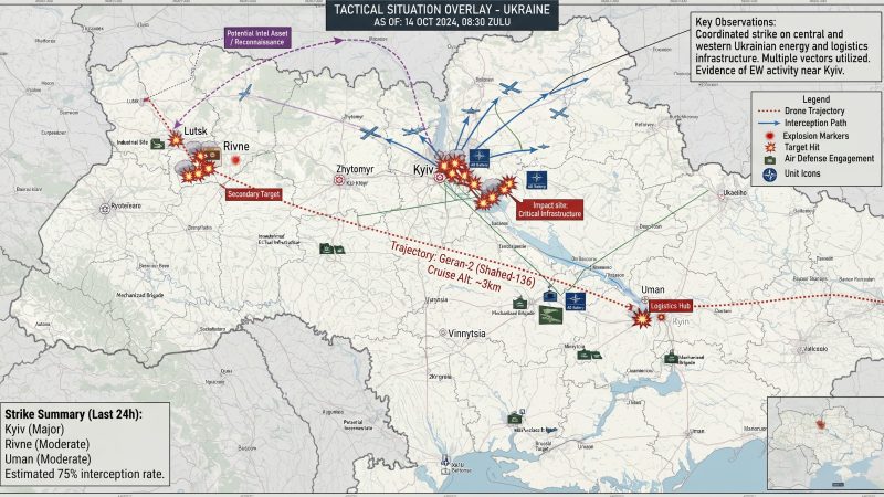 Escalation in the West: Massive Drone Campaign Hits Western Ukraine Amid New Tech Deployment