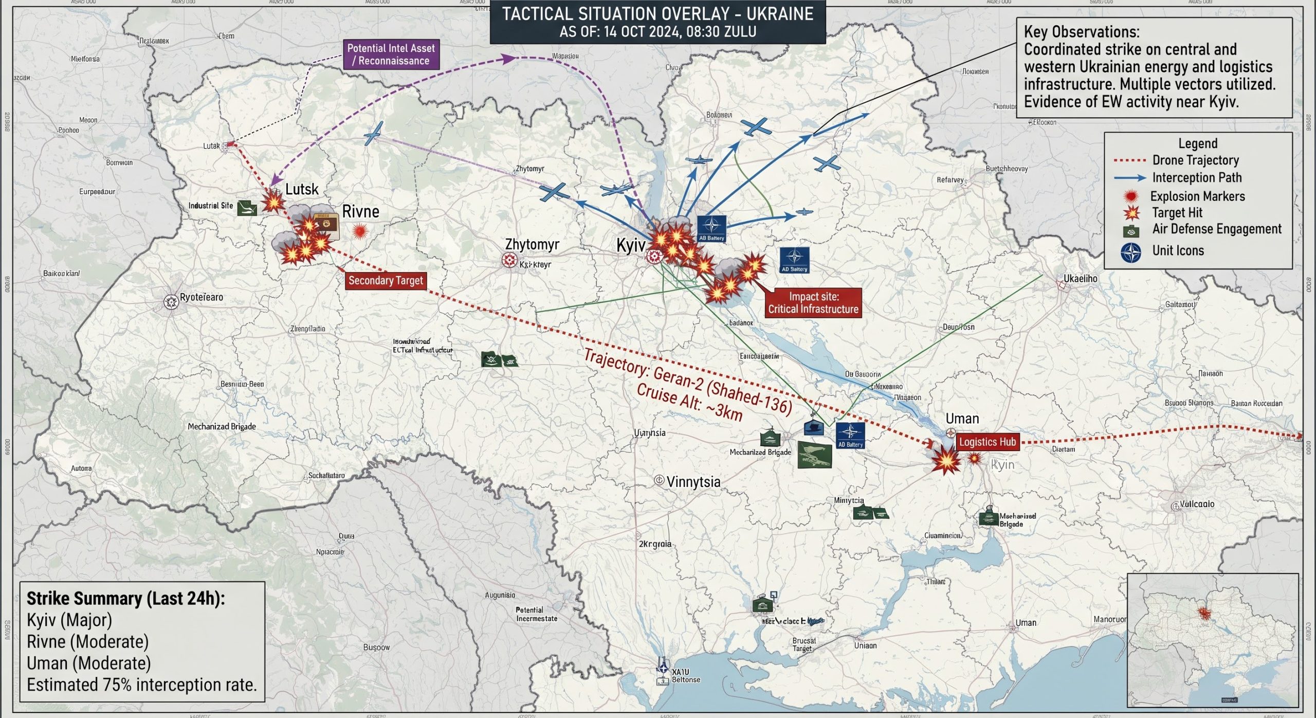 Escalation in the West: Massive Drone Campaign Hits Western Ukraine Amid New Tech Deployment